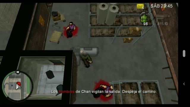 GTA Chinatown Wars PPSSPP Emulador - Misión #62 - Clear The Pier