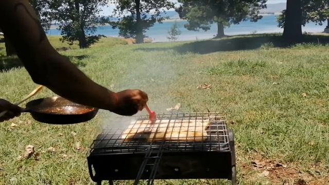 How to braai Snoek with apricot jam