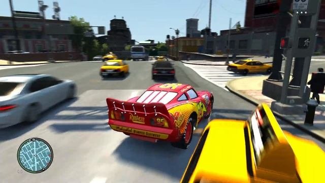 GTA 4 Crazy Lightning McQueen Car Crashes Compilation Ep. 20 | GTA IV Real Car Mod Crashes
