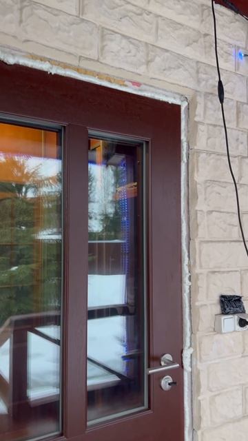 Теплая входная дверь из массива дуба Scandoors Wood Thermo