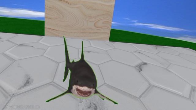 Long Slide Game With Shark Fish 3d Animal Game | Animal Fountain Crossing | Play funny animals