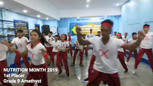 Grade 9 Amethyst "Nutri Zumba" 2/2 (Nutrition Montn 2019)