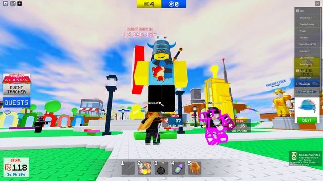 Getting the Kleos Erebus Roblox Classic Event
