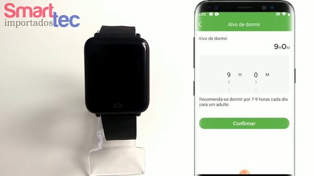 Como Configurar e Sincronizar Smartwatch Q9
