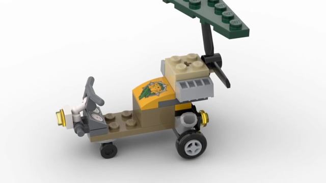 думаю на таком только ведьмы летают. LEGO. Построй Планер из лего. Полибег 40284 #lego #tutorial
