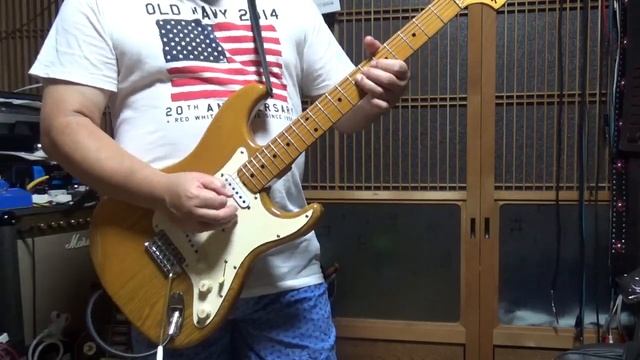 Greco SE-600(1975) / JIM DUNLOP FFM3 Fuzz Face Mini Hendrix+Boss FZ-2+Carl Martin PlexiTone