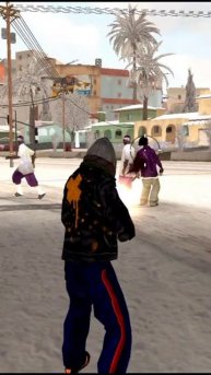 GTA San Andreas Winter Edition + GTA 6 LEVEL GRAPHICS MOD #gta6android #gta6 #gta6graphics #gaming