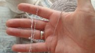 Покупка пряжи / буретный шёлк seta bourette / платье крючком dress crochet/ ленивый реглан