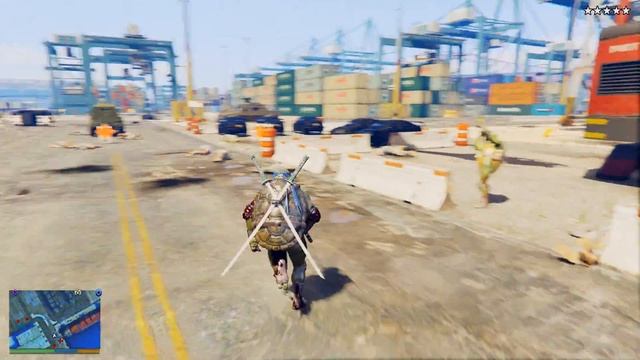 ЧЕРЕПАШКИ НИНДЗЯ СПАСАЮТ РАФАЭЛЯ В ГТА 5 МОДЫ ОБЗОР МОДА В GTA 5 ИГРЫ ВИДЕО MODS