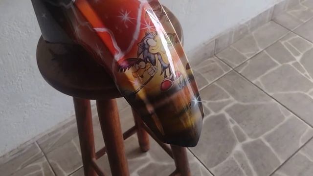 Paralama Grafitado Factor 150 Papa Léguas - Sonic - Coyote