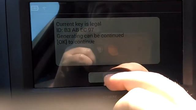 K518ISE Failed key programming on BWW X5 E70