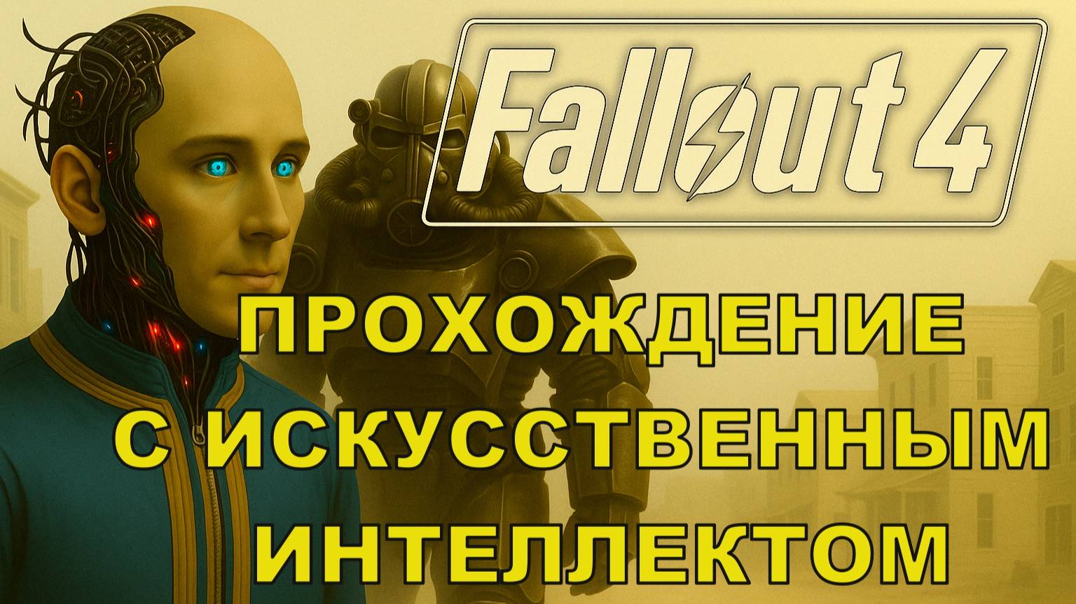 🔥 Fallout 4 Прохождение с Искусственным Интеллектом | Стрим