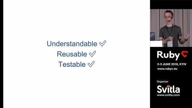 RubyC-2018 / Tim Rogers "Miles more maintainable: building APIs with the middleware pattern"