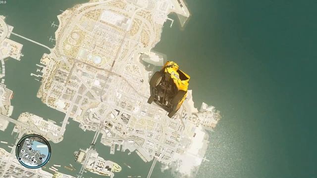 GTA IV: Car Falls From Space