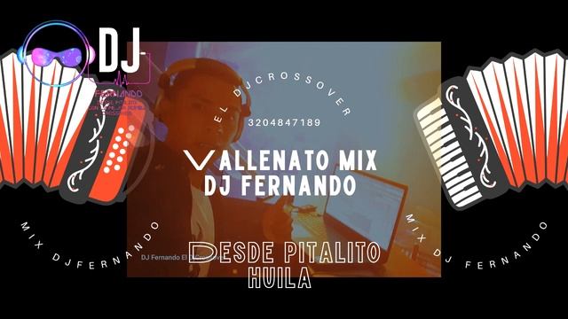 Mini Mix   Open Show   Dj fernando   Mix  Los Inquietos Del Vallenato
