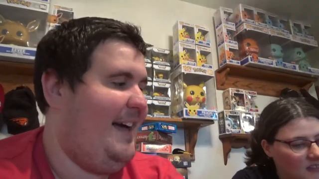 We won things and a pop from the funko shop