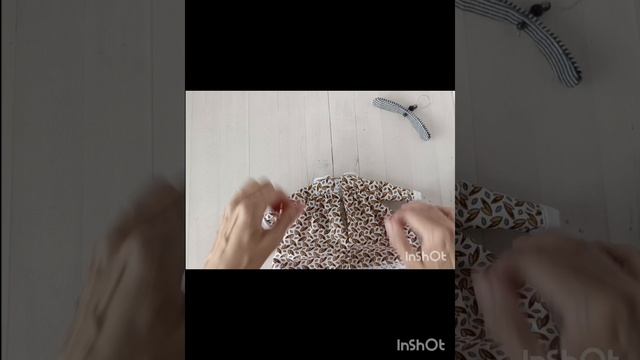 Хлопковое платье с кокеткой.