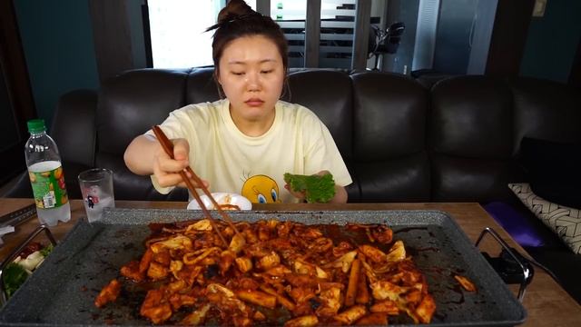 #8 평범한 일상 먹방 (초당옥수수🌽, 물냉면, 제육볶음, 탕수육, 짜장면, 볶음밥, 짬뽕, 닭갈비, 고등어조림 ) Mukbang
