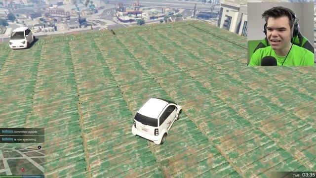 ROOFTOP SUMO (GTA 5 Funny Moments)