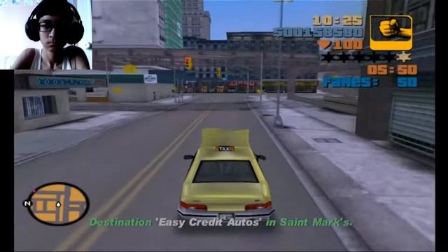 GTA 3.Миссия таксиста.