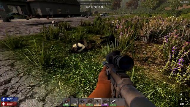 Lac Plays 7 Days to Die A15 Ep 32 One Stop Light Towns