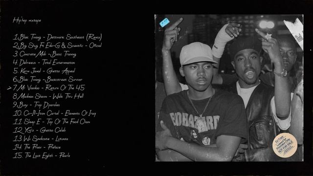 underground hip-hop from 90s - classic boom bap mixtape - rear tracks