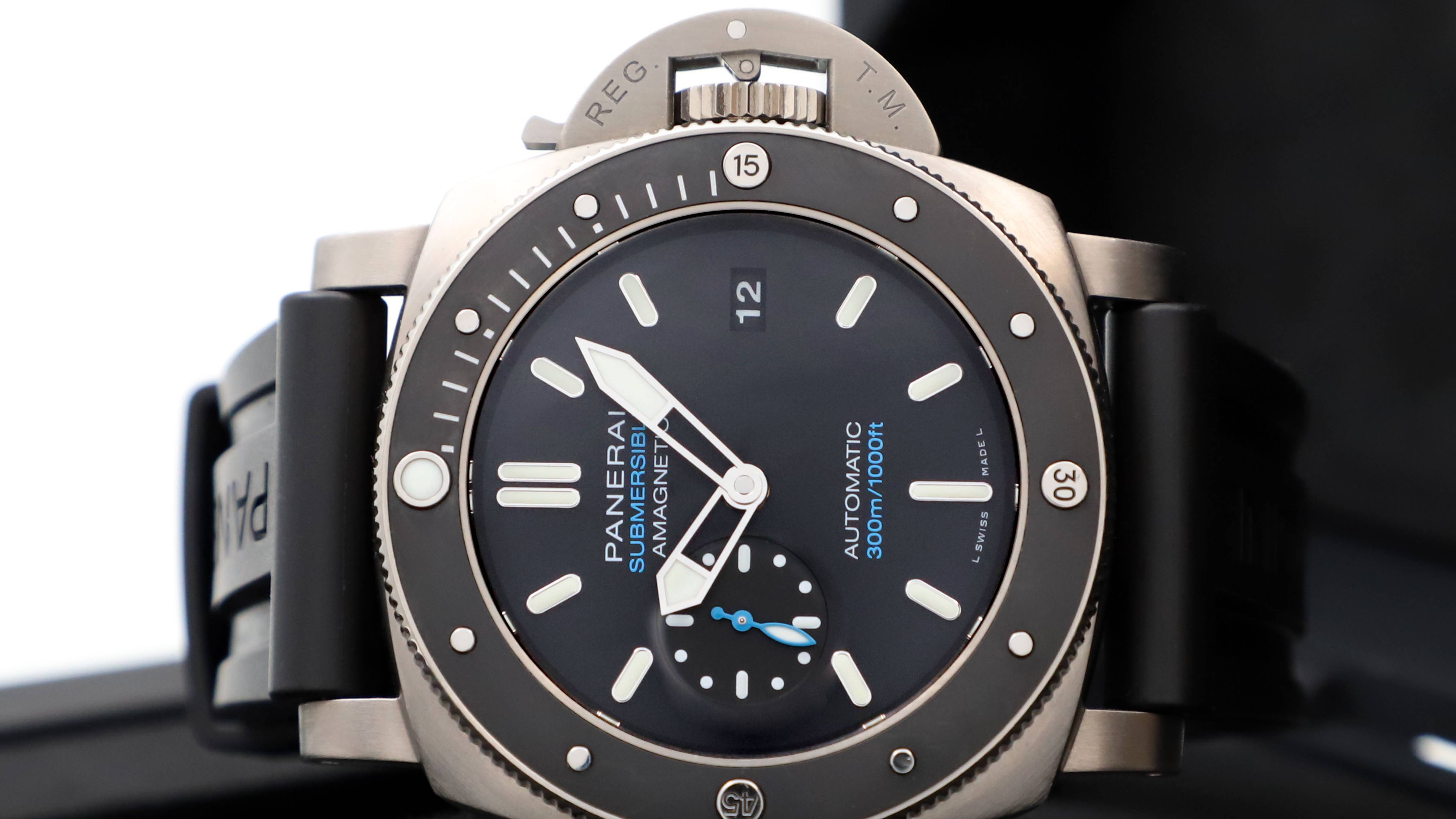Panerai Luminor 1950 Submersible Amagnetic 3 Days Automatic Titanio 47 mm PAM01389