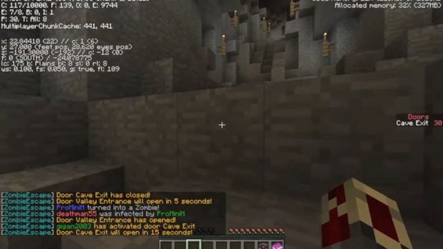 Minecraft: Zombie Escape [Minecraft Mini Game]