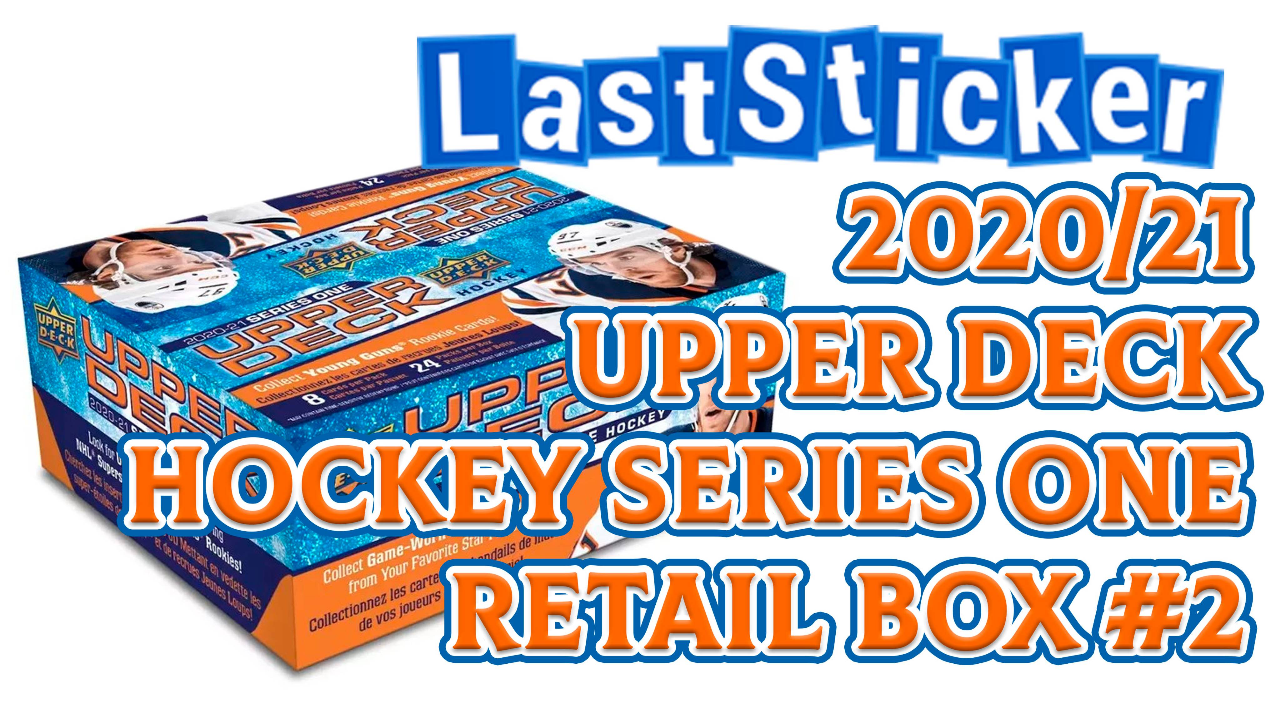 Boxbreak Upper deck 2020/21 Series 1 retail box #2