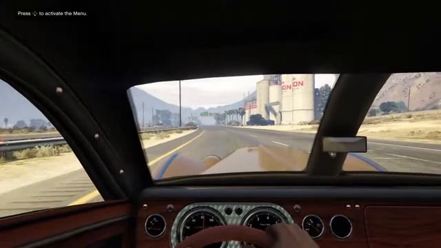 GTA V: Bugatti Type 57 (Engine Sound & Top Effect)