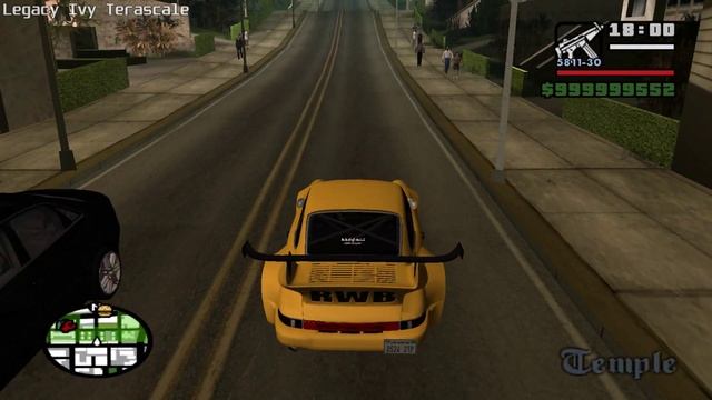Porsche 911 930 RWB LQ as Previon ( GTA San Andreas car mod )