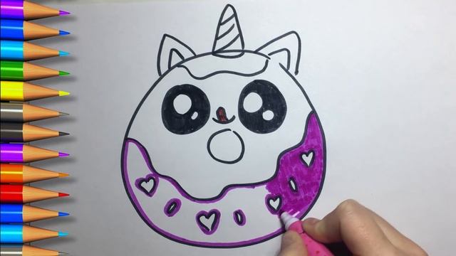 HOW TO DRAW A DELICIOUS DONUT?