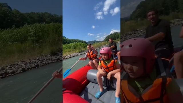 Сплав  на рафтинге по реке Мзымта ❤️❤️❤️