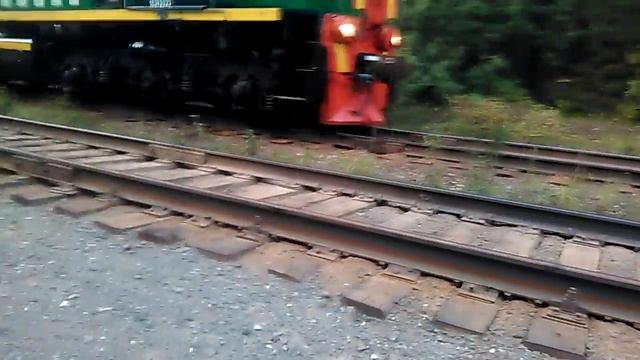 Тэм2-6128 от климка на завод по второму пути