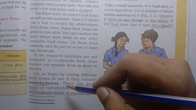 L1 | | science for class 6 | | components of food | what do different food items contain ?