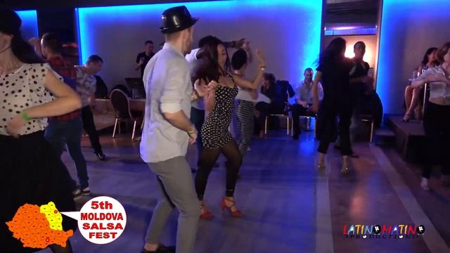 Armand Palaghia &  Elizabeth Orasma ( Social Salsa ) @ Moldova Salsa Festival 2018 ( #711 )