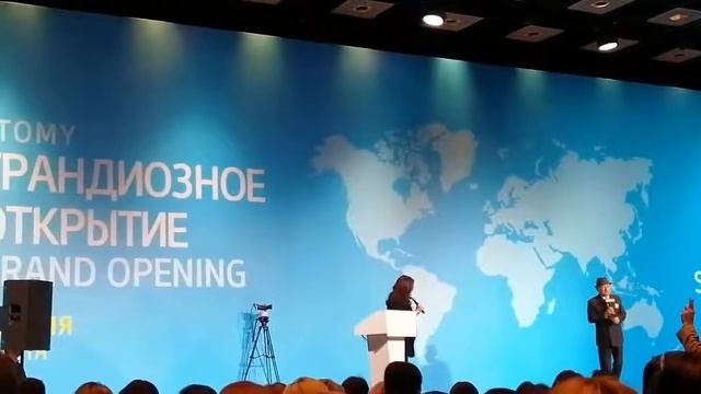 Atomy Grand Opening Russia  Выступление президента компании на открытии Атоми в России