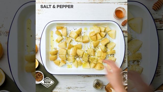 Honey mustard chicken and potatoes