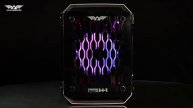 ARMAGGEDDON HAGANE H1 EXCELLENT MICRO ATX GAMING PC CASE