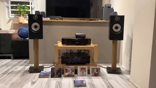 Test nhẹ B&W 606-Marantz PM8006 với bài dân ca ngọt ngào