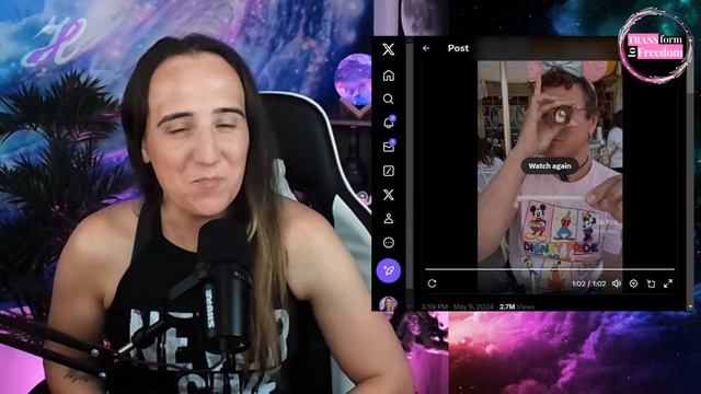 Trans woman reacts: TikToker talking about genitalia at Disney