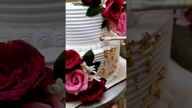 2 tier black Forest cake decorate with me engegment cake subscribe my channel#trendingshorts #reels