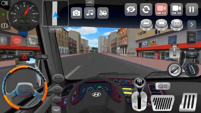 Minibus Simulator Vietnam #36 || Hyundai Country Mini Bus + [ Android Games ]