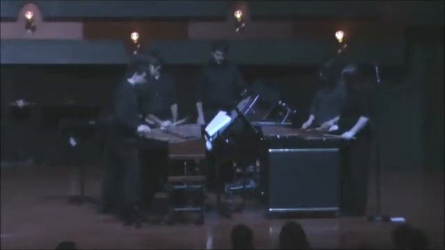 Fratres by Arvo Part, for percussion ensemble