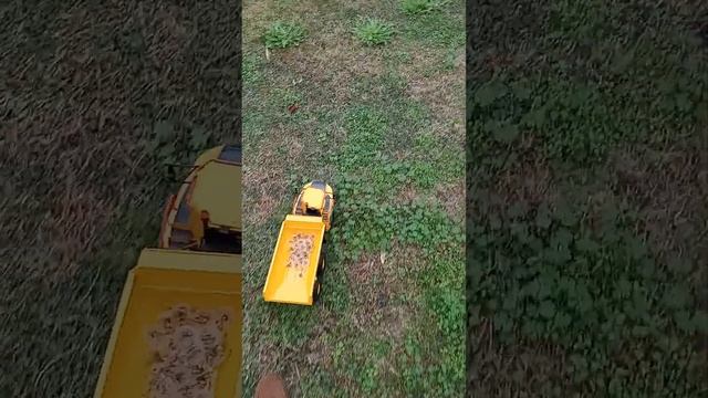 Drive test, Double E, Volvo A40G articulated hauler,on grass and uneven terrain