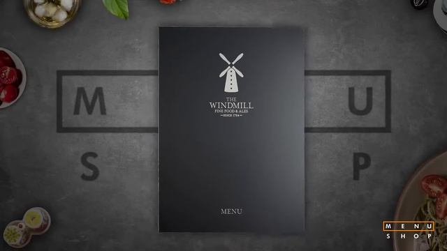 Menu Shop : A menu cover for any occasion