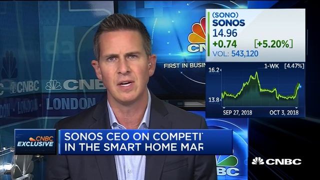 Sonos CEO: We're not focused on pushing one particular voice or music streaming service