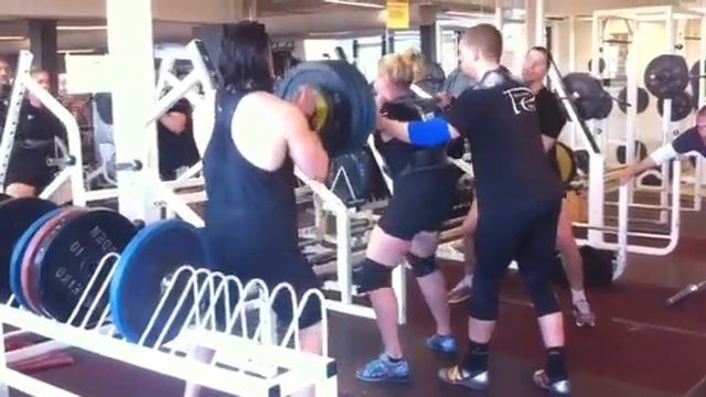 Jane Aaberg 3x150 kg squat