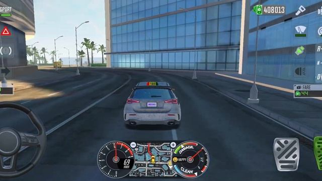 Taxi Simulator Evaluation 2024 - Bugatti & Ferrari F8i Car Driving - Android Driving Sim Game  #24