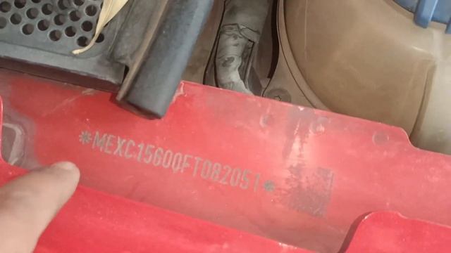 Volkswagen polo chassis number location